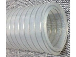 Food grade steel hose FU10 transparent silicone